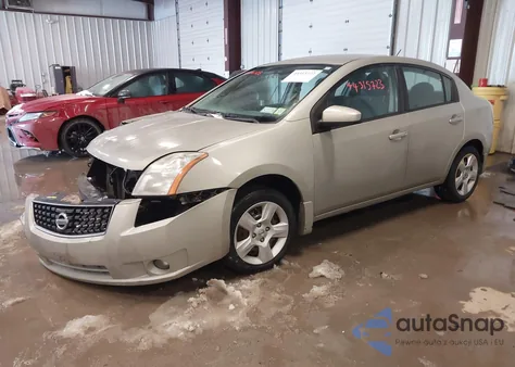 2008 Nissan Sentra 2.0S z USA, uszkodzony, nr VIN 3N1AB61E58L760101